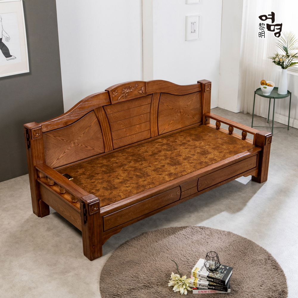 여명흙/돌침대 소파 815 카우치 (황토볼 흙 돌 청맥 홍맥 칠보석 그래핀 숯 세라믹 연옥) - 상세 이미지 2