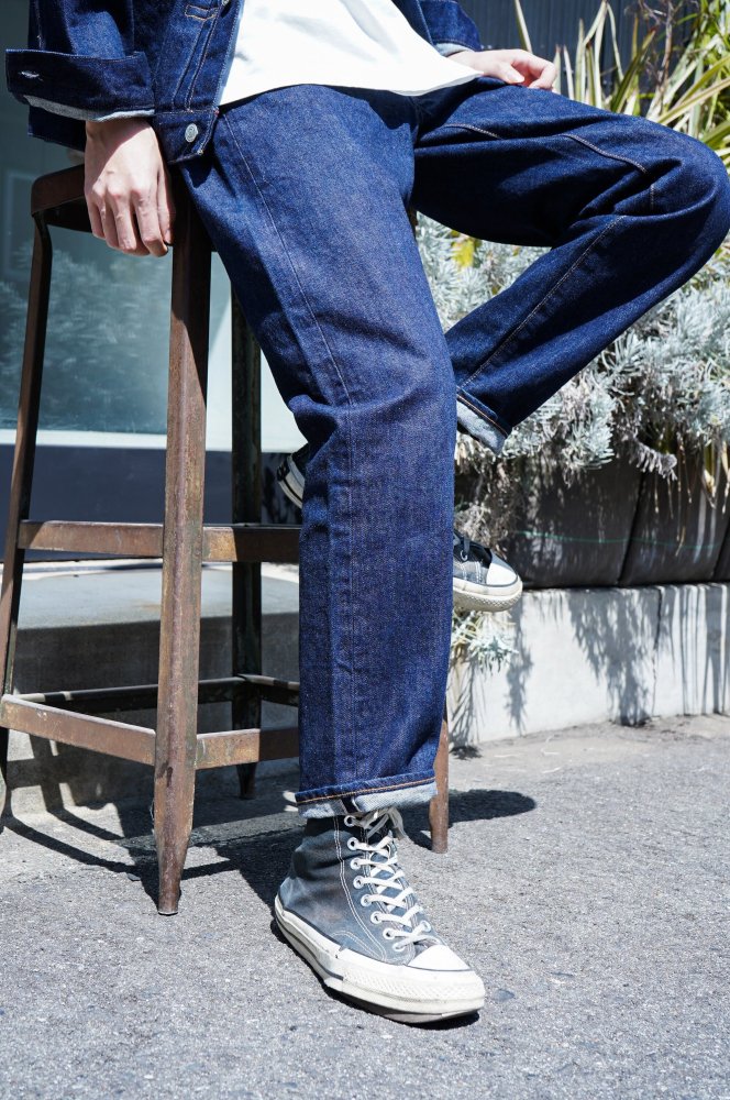 오디너리핏츠 5P 앵클 데님 원 워시 팬츠 청바지 인디고 5P ANKLE DENIM - 상세 이미지 5
