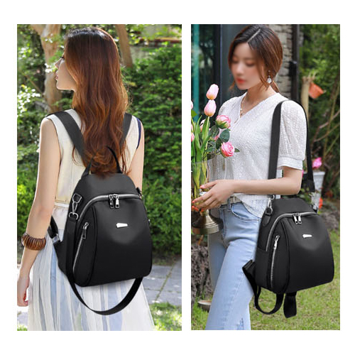 가벼운 나일론 여성백팩 직장인 대학생 미니백팩 (1403)