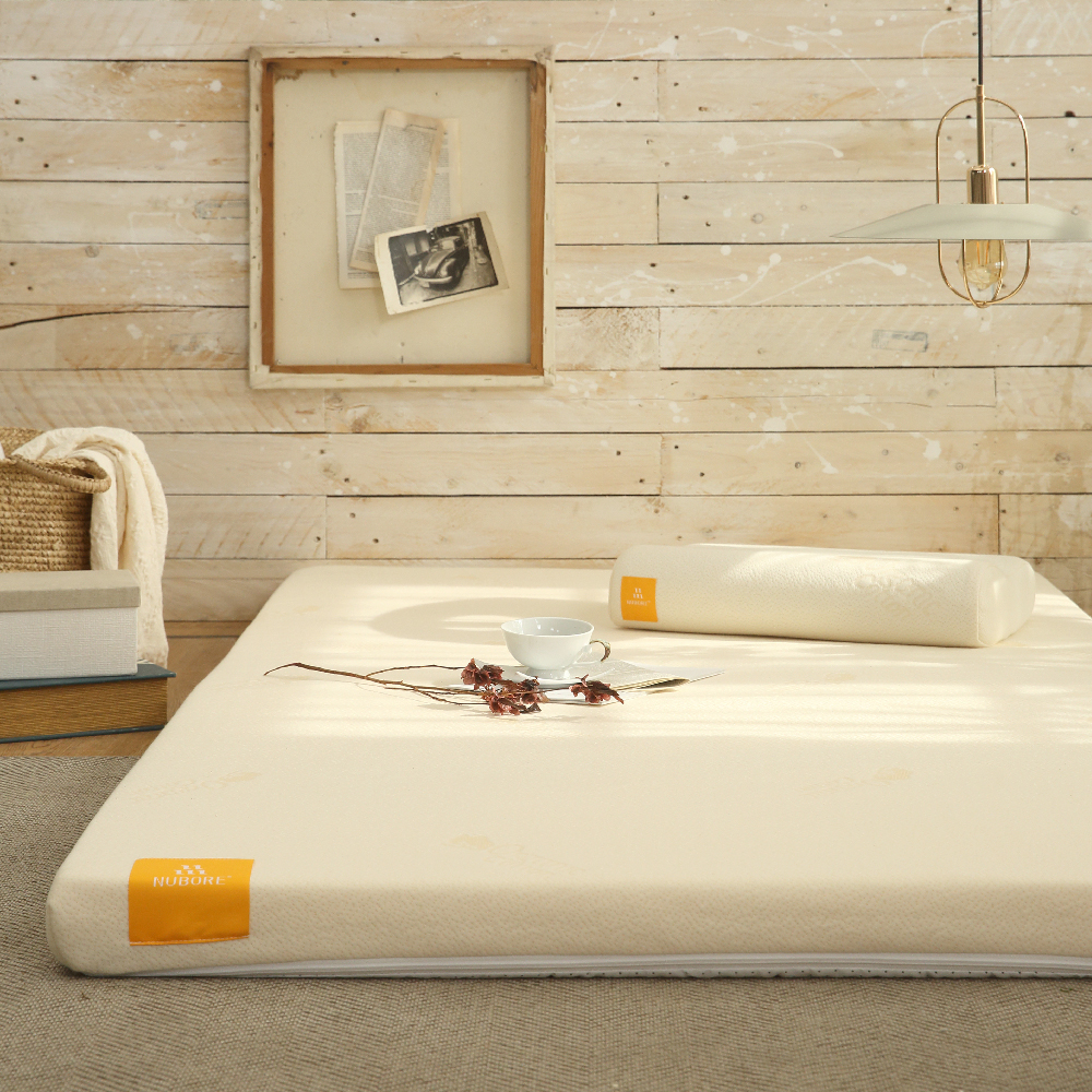 누보레 오가닉 토퍼 접이식 캠핑 차박 침대 매트리스 아이보리 SS