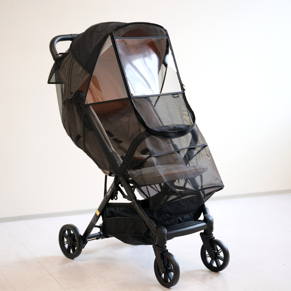 [호환]오맘 유모차방풍커버 방한 줄즈에어2 요요3 지니제로 에스 타보플렉스탭 휴대용블랙방풍