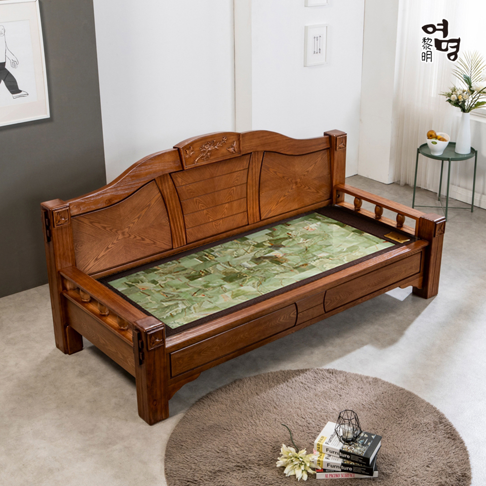 여명흙/돌침대 소파 815 카우치 (황토볼 흙 돌 청맥 홍맥 칠보석 그래핀 숯 세라믹 연옥) - 상세 이미지 4