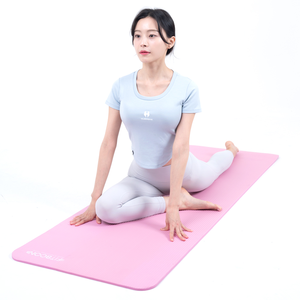 핏분 캔디 요가매트 10mm 넓은 두툼한 필라테스 NBR - 상세 이미지 2