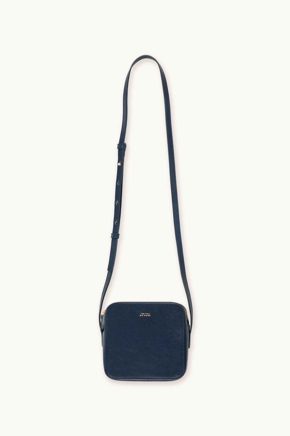 타이니코튼 스퀘어 레더 미니멀 크로스백 Bolso Cuadrado Piel Vini TTBS-027107 NAVY - 상세 이미지 5