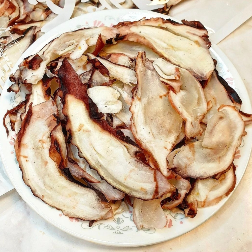 가문어 슬라이스 대왕 오징어 다리