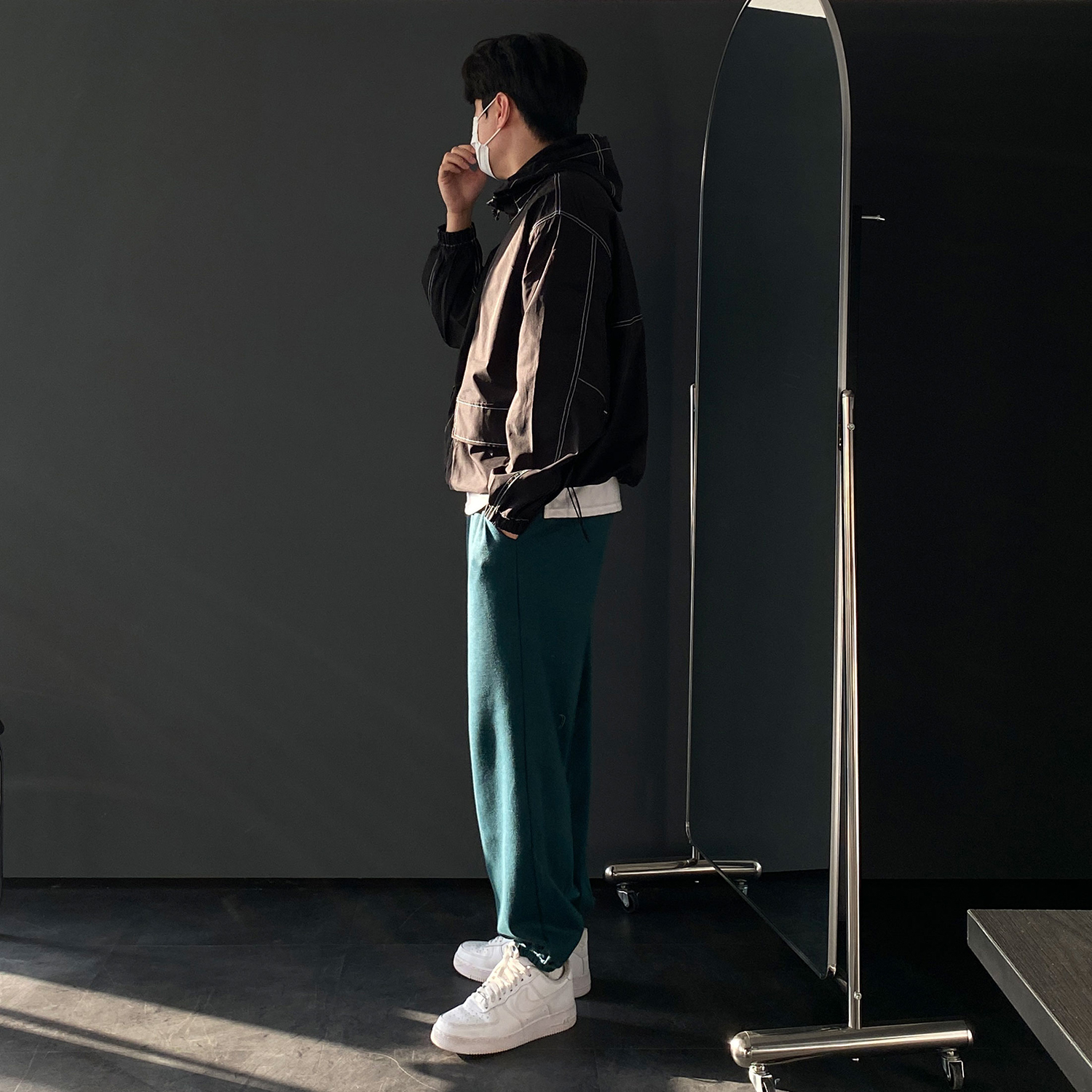 벌룬팬츠 남자조거팬츠 통큰바지 - 상세 이미지 4