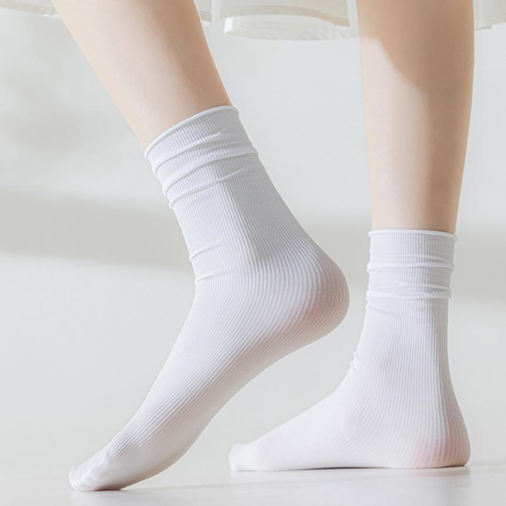 무봉제골지양말 안흘러내리는 봄양말 여름 여학생 치마 - 상세 이미지 3