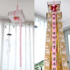 돈벼락이벤트 어버이날 부모님 생신 환갑 서프라이즈 반전 현금 선물 용돈박... 실사용 후기 | 효과 있을까? - 상품 이미지 1