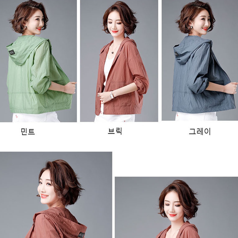 맘등원룩 이노락여자러닝복 아노락바람막이 - 상세 이미지 2