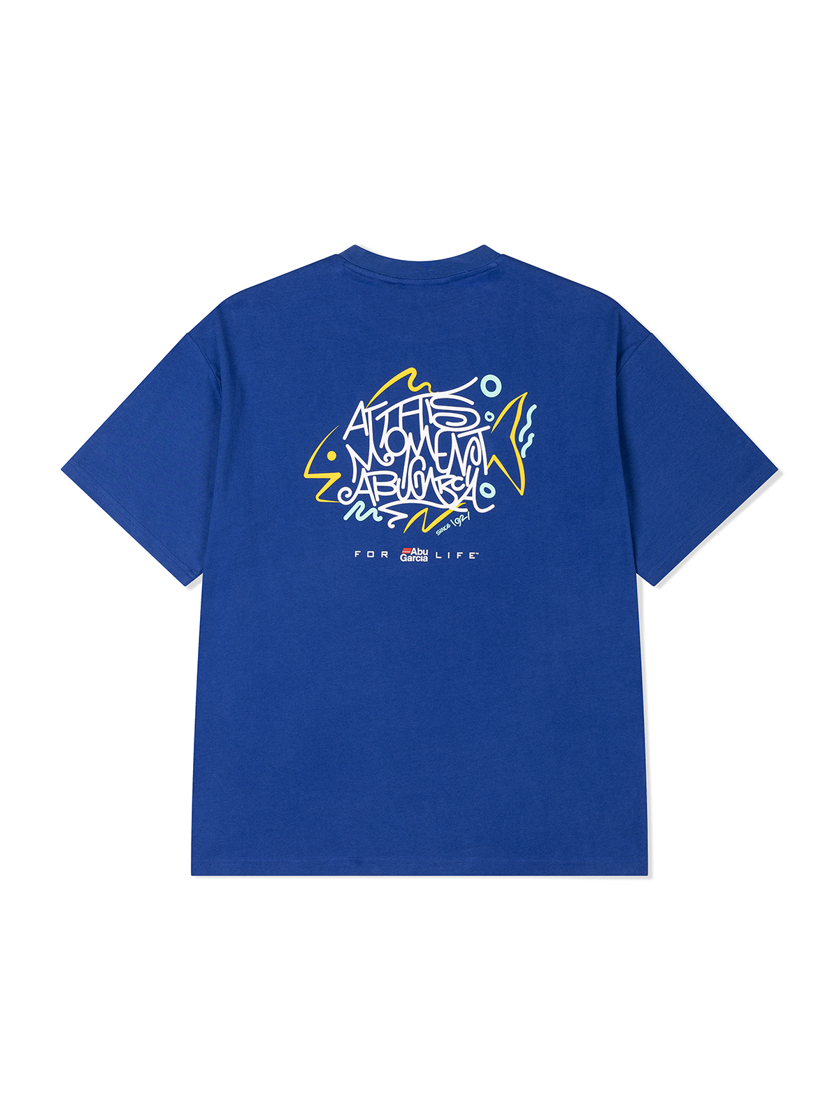 아부가르시아 그래픽 반팔 티셔츠 BLUE 제품 이미지
