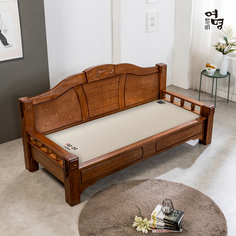 여명흙/돌침대 소파 815 카우치 (황토볼 흙 돌 청맥 홍맥 칠보석 그래핀 숯 세라믹 연옥) - 상세 이미지 3