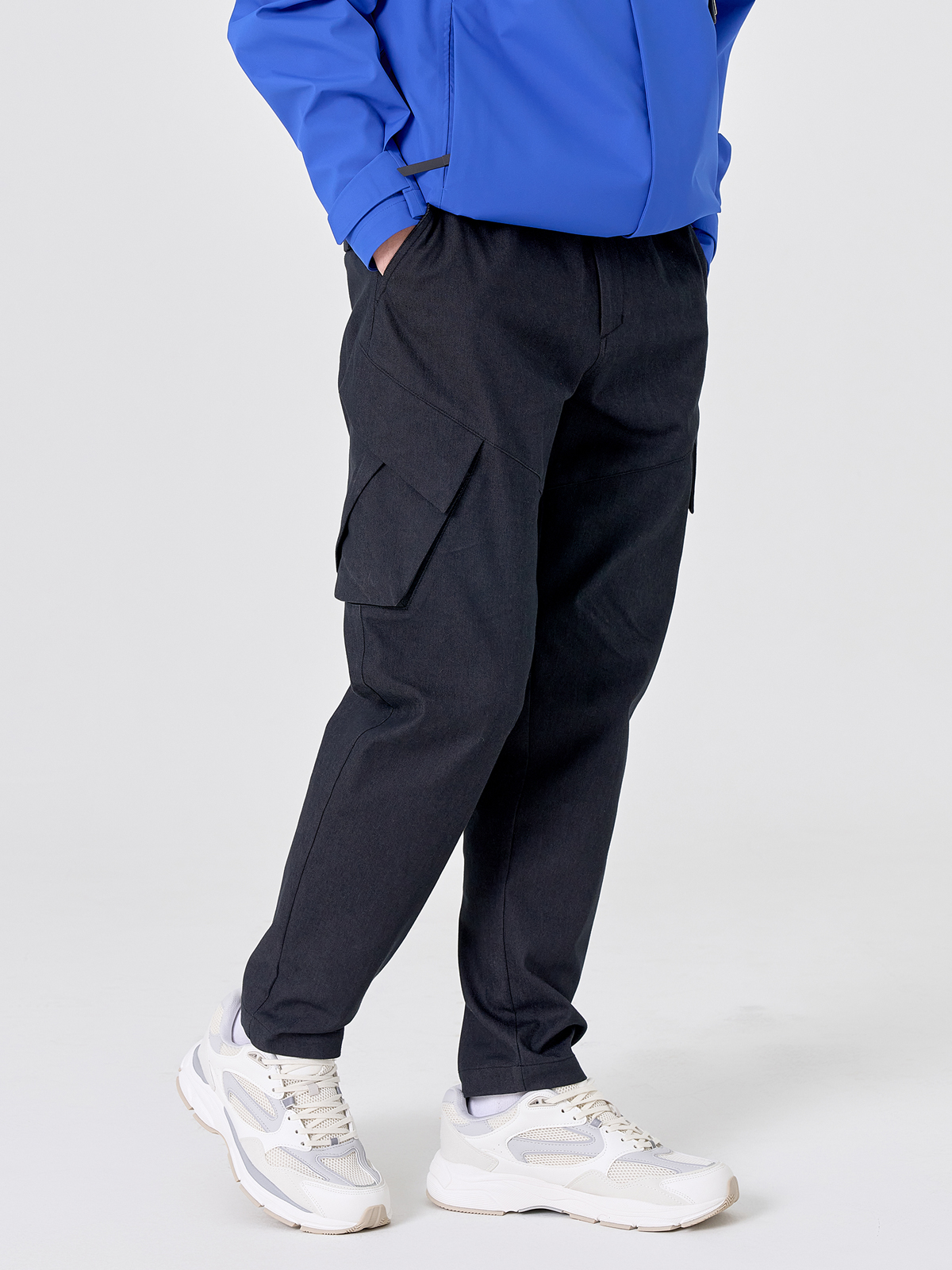 아부가르시아 Regular Fit 카고 데님팬츠 DARK GREY DENIM 제품 이미지