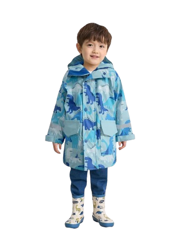 HAS 헤즈 어린이 아동 우비 야광 반사 테이프 완벽한 방수소재