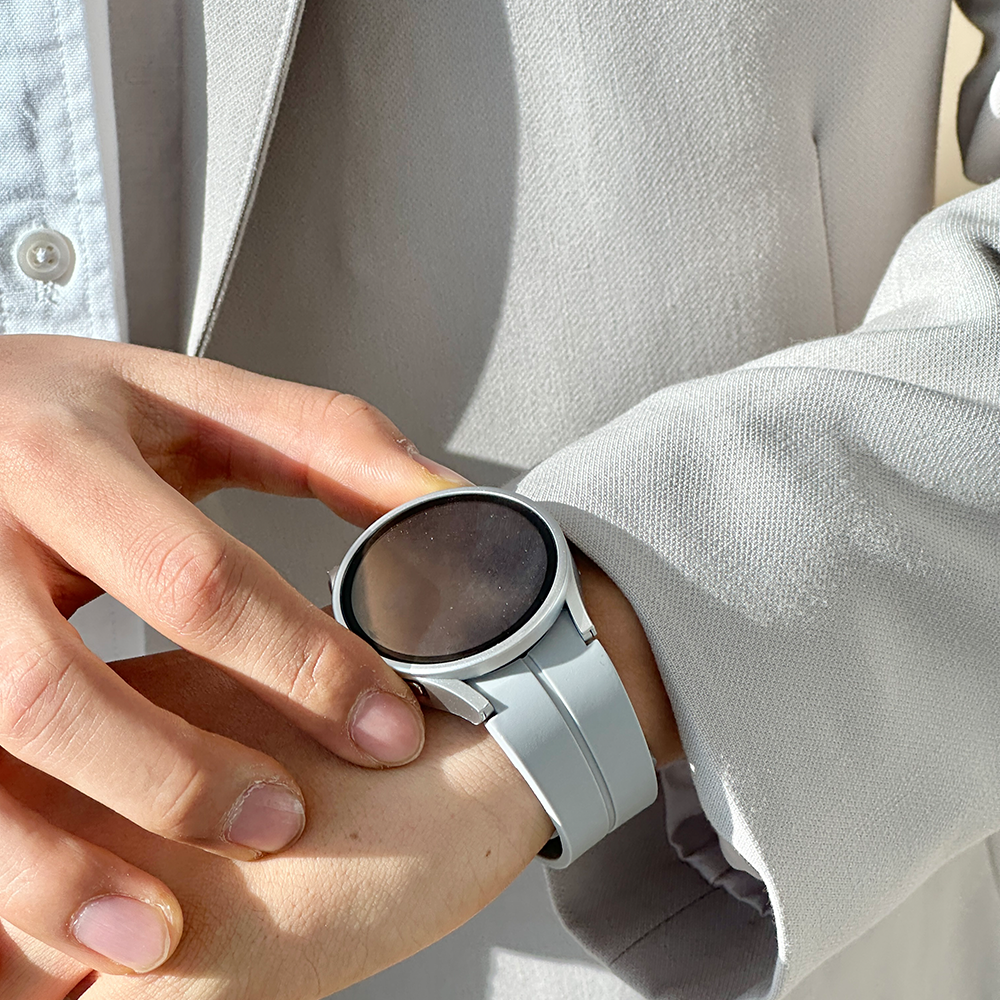 TXLX 갤럭시워치 7 6 케이스 워치 4 5 풀커버 강화유리 40 44mm - 상세 이미지 5