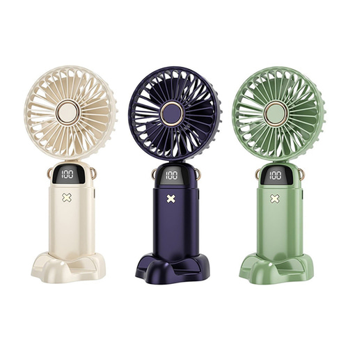 무료각인 손선풍기 단체선물 핸드형 목선풍기 제품 이미지