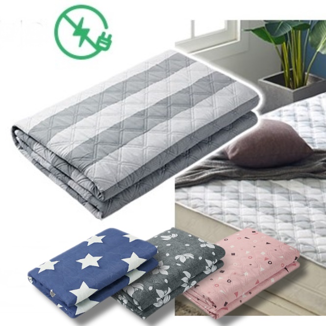 얇은 전기매트 토퍼 전기장판 소형 여행용 침대 전기요