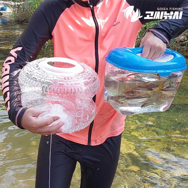 고씨낚시 계곡 통발 낚시 물놀이 풀세트 GSF-10 어포기 떡밥 가방 포함 - 상세 이미지 3