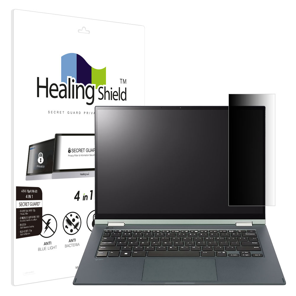 LG 그램 360 2024 14T90S 14TD90S SNS 메신저 사이드 프라이버시 보안필름 - 상품 이미지