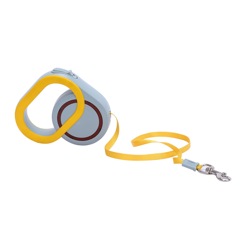 펫트너스 하트 강아지 자동리드줄 산책줄 목줄 3m