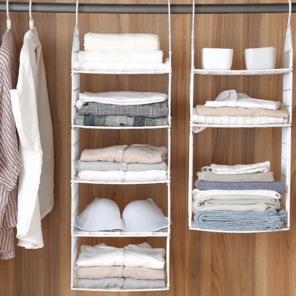 옷장안 선반 행거 스마트 멀티 2단