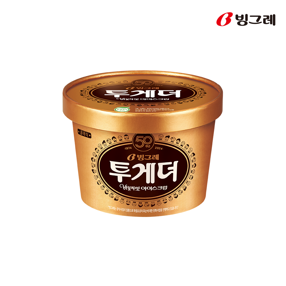 빙그레 투게더 오리지널 바닐라 900ml 1개 아이스크림 이미지 3