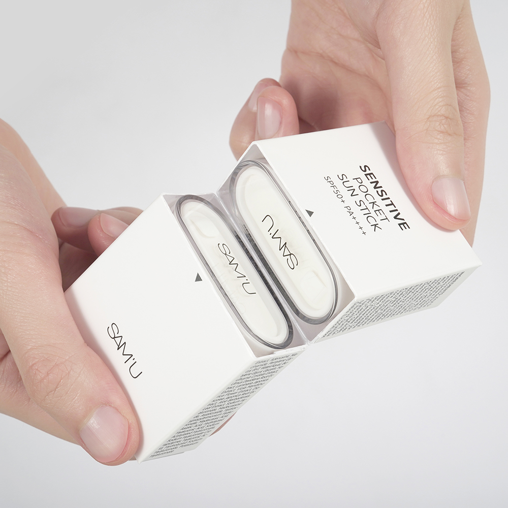 쌔뮤 센서티브 포켓 선스틱 10g x 2개입 SPF50+ - 상세 이미지 2