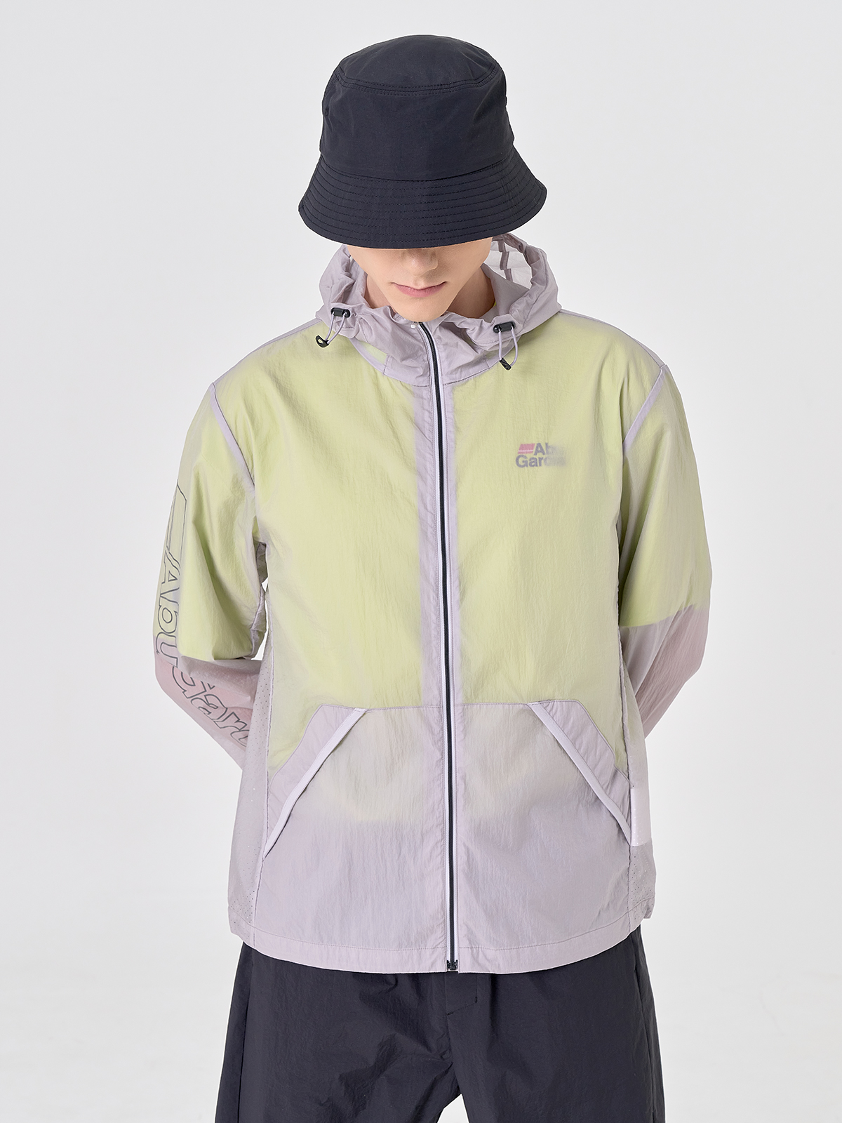 아부가르시아 초경량 바람막이 자켓 LIGHT GREY 제품 이미지