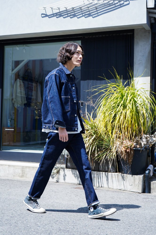 오디너리핏츠 5P 앵클 데님 원 워시 팬츠 청바지 인디고 5P ANKLE DENIM - 상세 이미지 2