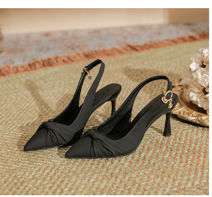 플레아 5,7,9cm 스틸레토 슬링백 힐 구두 2color 상세 이미지 20