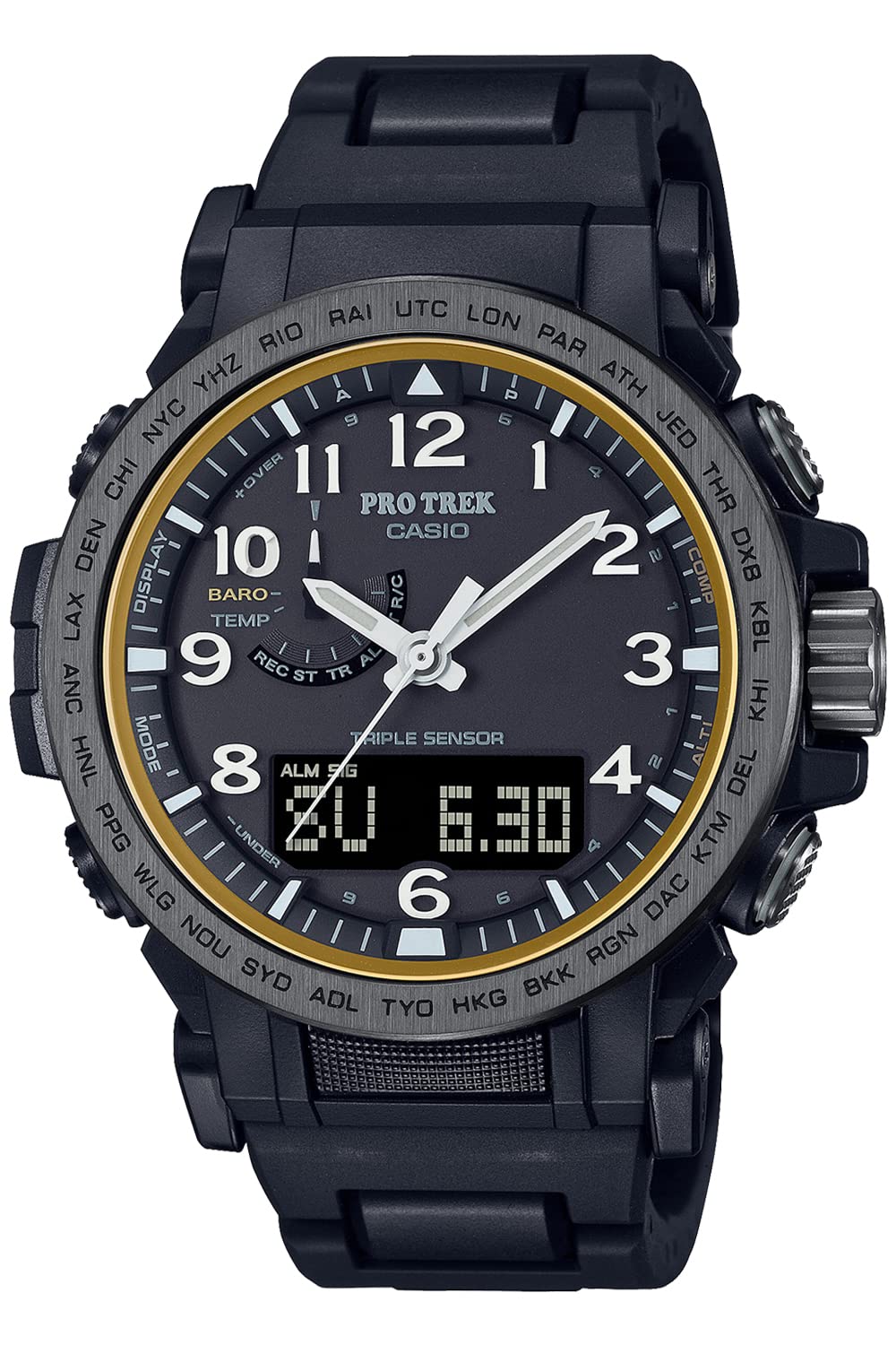 CASIO 카시오 PRW-51FC-1JF 남자 손목 시계 프로트렉 클라이머라인 일본 직구 - 메인 이미지