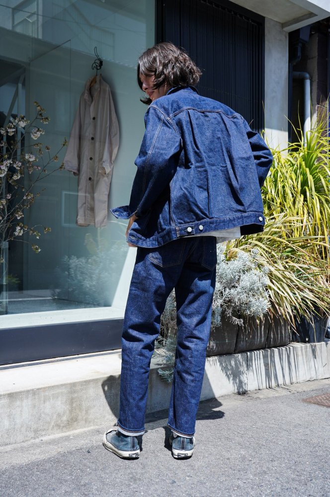 오디너리핏츠 5P 앵클 데님 원 워시 팬츠 청바지 인디고 5P ANKLE DENIM - 상세 이미지 3