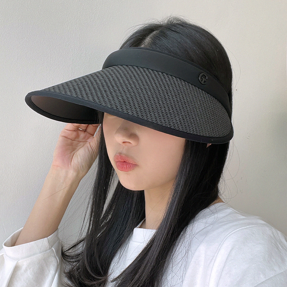 라탄 썬캡 밀짚 선캡 여름 바이저 UV 차단 모자 썬캡 추천