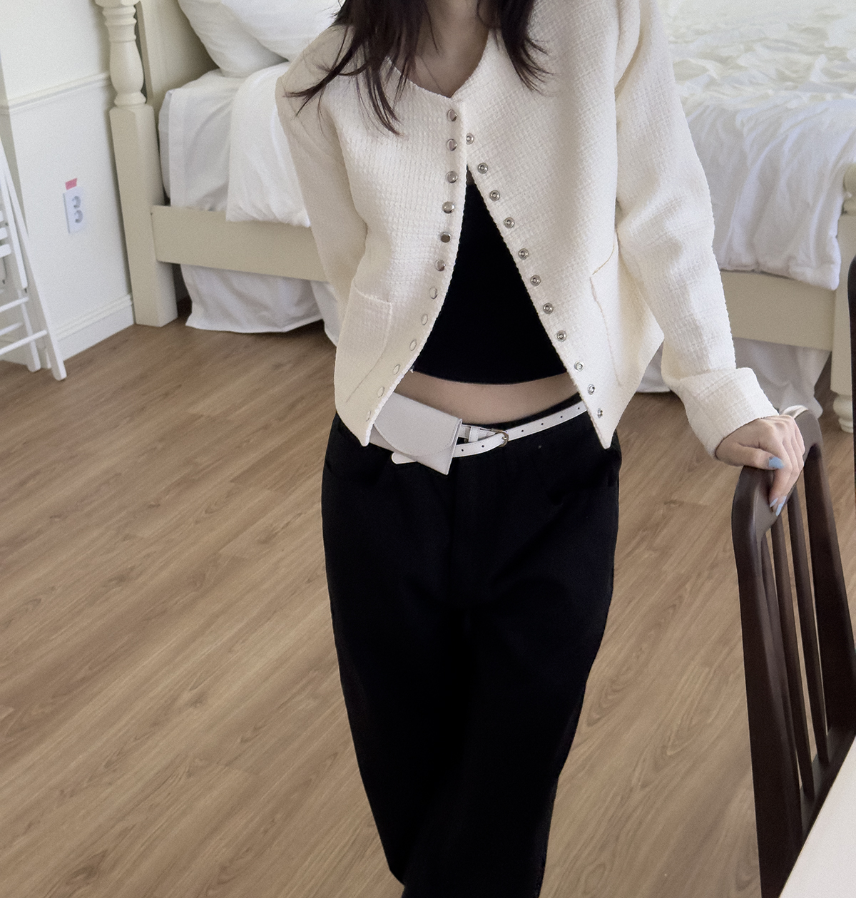[일부당일발송/뉴모즈/레이어드] 미니 카드지갑 벨트백 상세 이미지 22