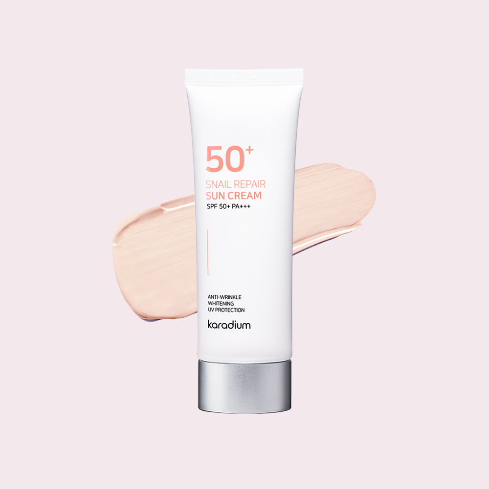 카라디움 스네일 리페어 선크림 SPF50+ PA+++ - 상품 이미지