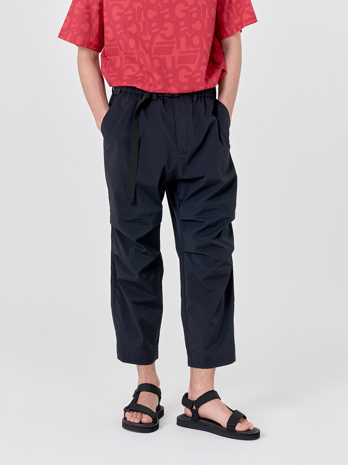 아부가르시아 COMFORT FIT 워크 팬츠 허리 벨트 BLACK 제품 이미지