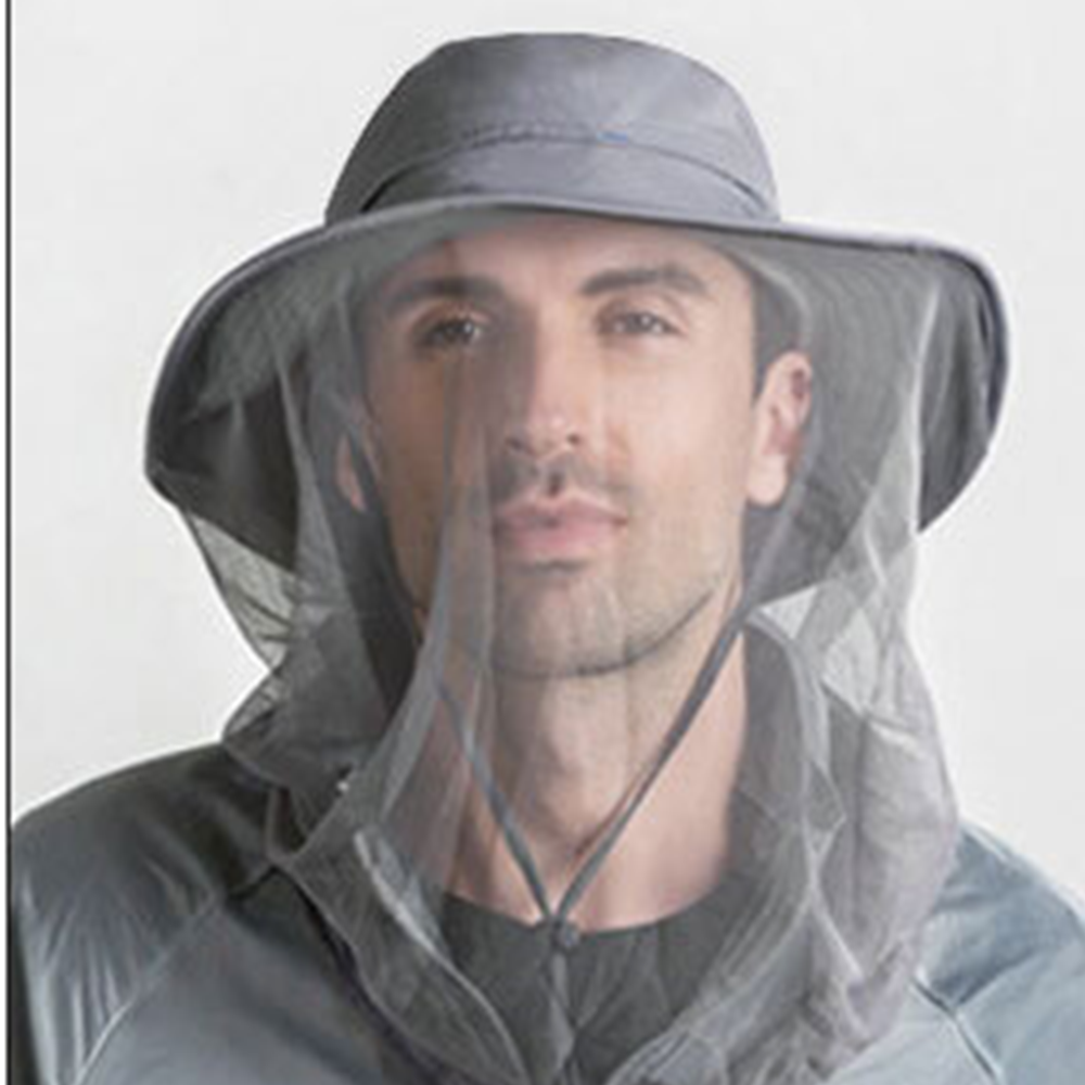 방충망달린 낚시모자 모기장 메쉬 망사 벌레차단 여름