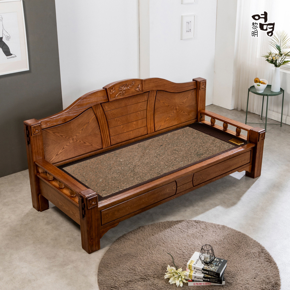 여명흙/돌침대 소파 815 카우치 (황토볼 흙 돌 청맥 홍맥 칠보석 그래핀 숯 세라믹 연옥) - 상세 이미지 5