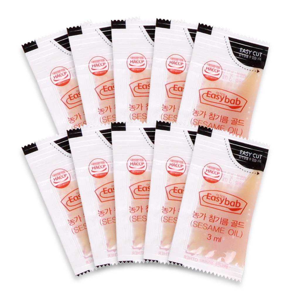 참기름 10개입 개별포장 고소한 참기름