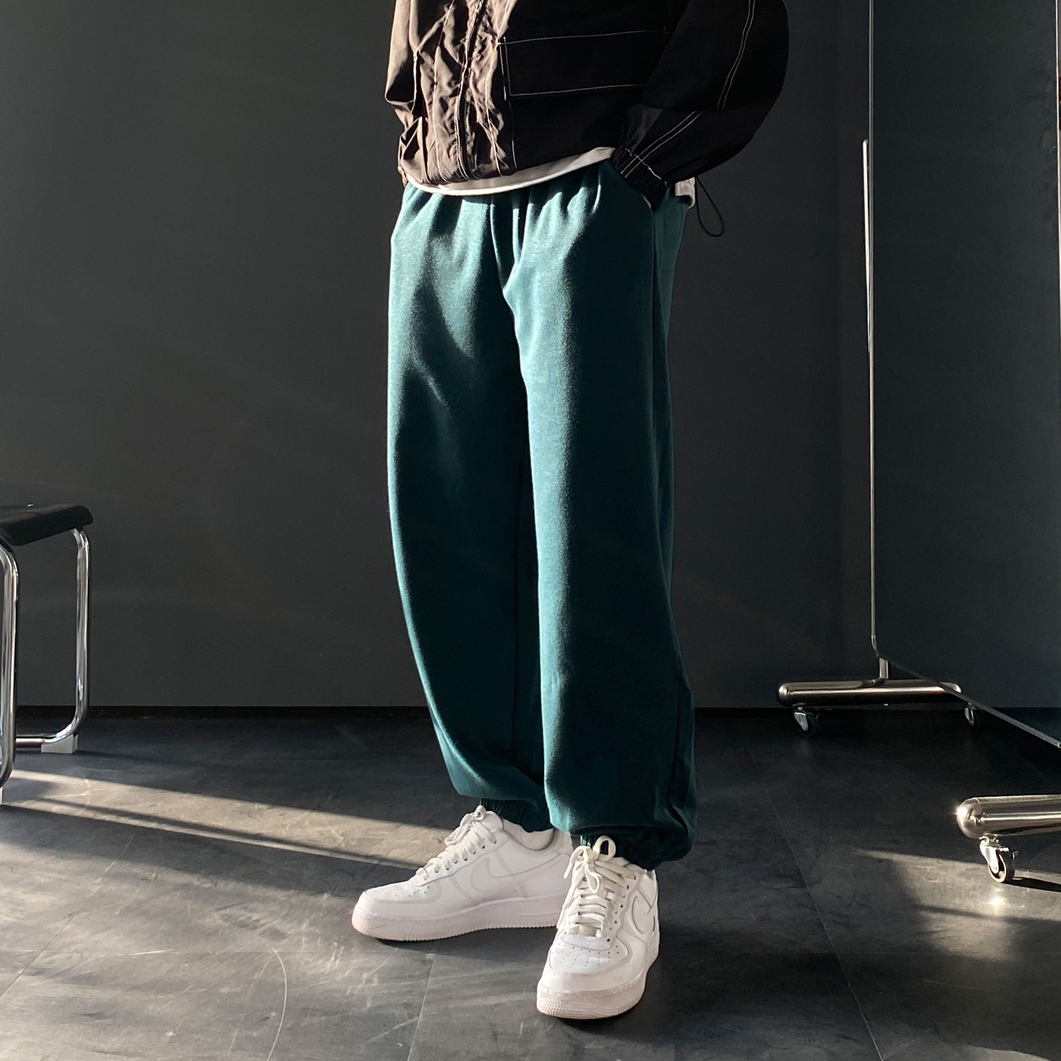 벌룬팬츠 남자조거팬츠 통큰바지 - 상세 이미지 3