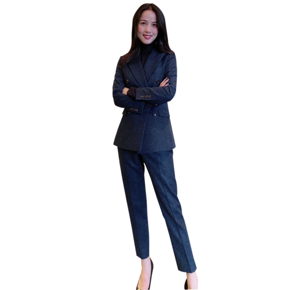유퀴즈 김남주 슈트셋업 하객룩 정장세트 깔끔한 옷 패션 의상 미녀와 순정남 차화연 - 상세 이미지 5