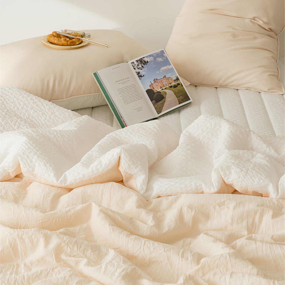 썸머오션 여름이불 먼지없는 시어서커 모달 침구세트 4종