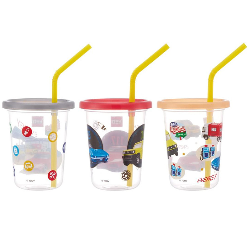 스케이터 토미카 캐릭터 빨대컵 3세트 230ml SIH2ST - 주방·식기 - 하카타몰