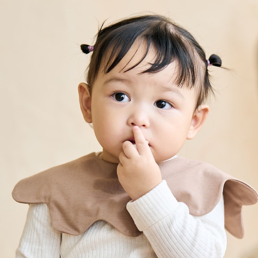 [5+1]아가짱 시그니처 롤링 턱받이 아기 턱받이 침받이 병아리