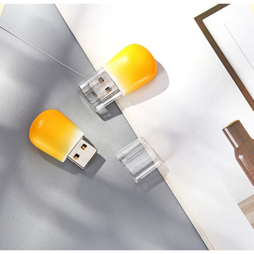 옥수수USB 선물 메모리 32G 외장하드 콘 틱톡 귀여운 특이한 옥수수알 - 상품 이미지