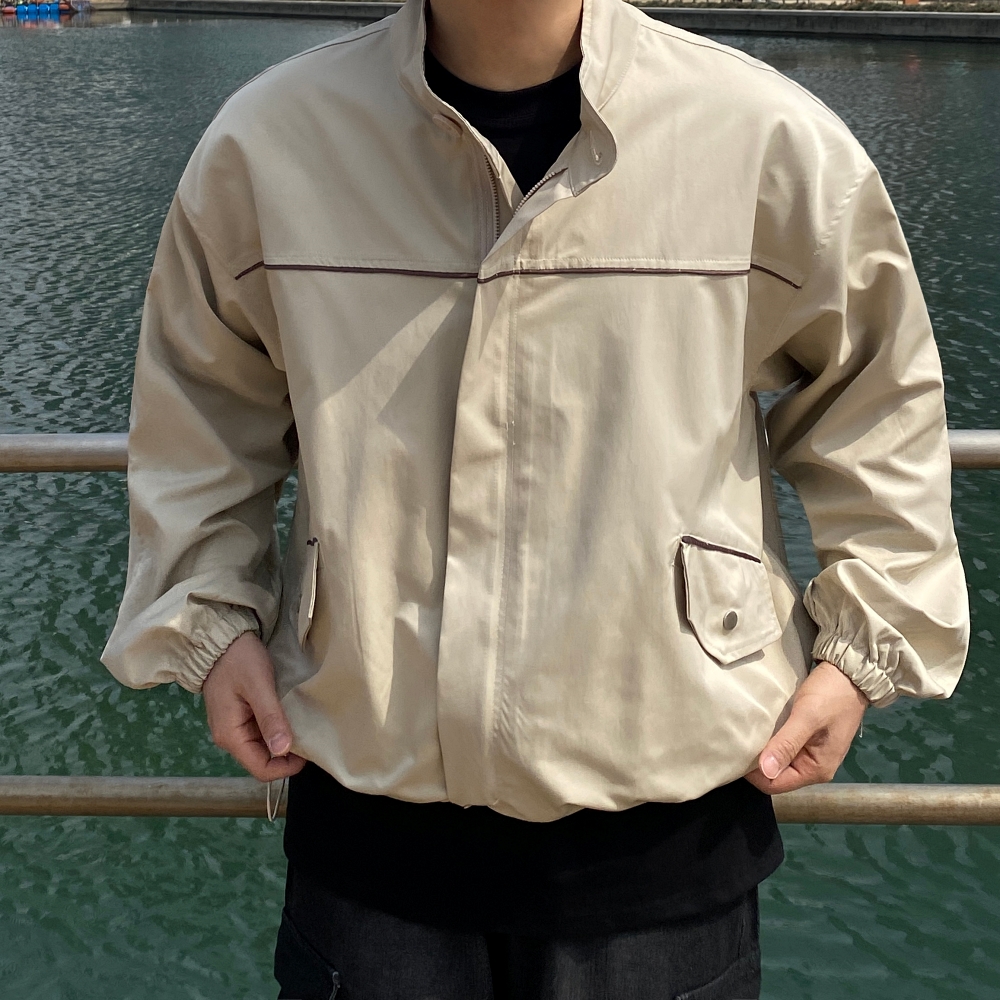 남자숏야상 남자크롭자켓 캐주얼자켓 - 상세 이미지 2