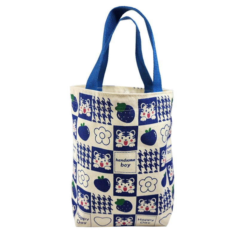 뷰레이터닷컴 플러스 캔버스 미니 에코백 손목가방