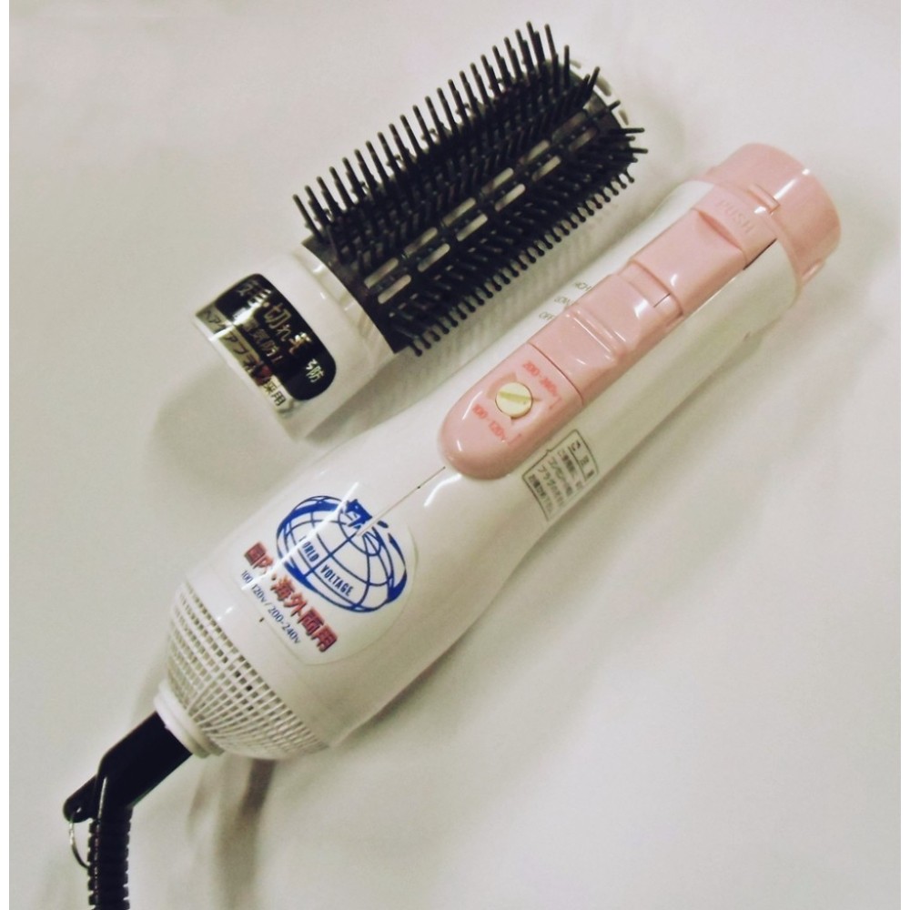 NTS 휴대용 브러쉬 컬 고데기 드라이기 프리볼트 100-240V 여행용 HDC-700 제품 이미지