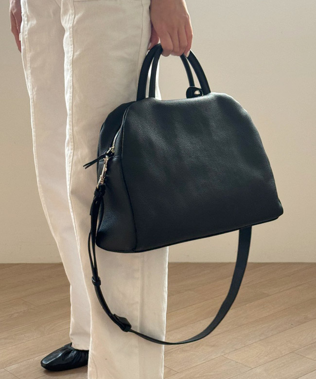 LEATHER 소프트 볼링백 라지 [1COLOR] - 상세 이미지 2