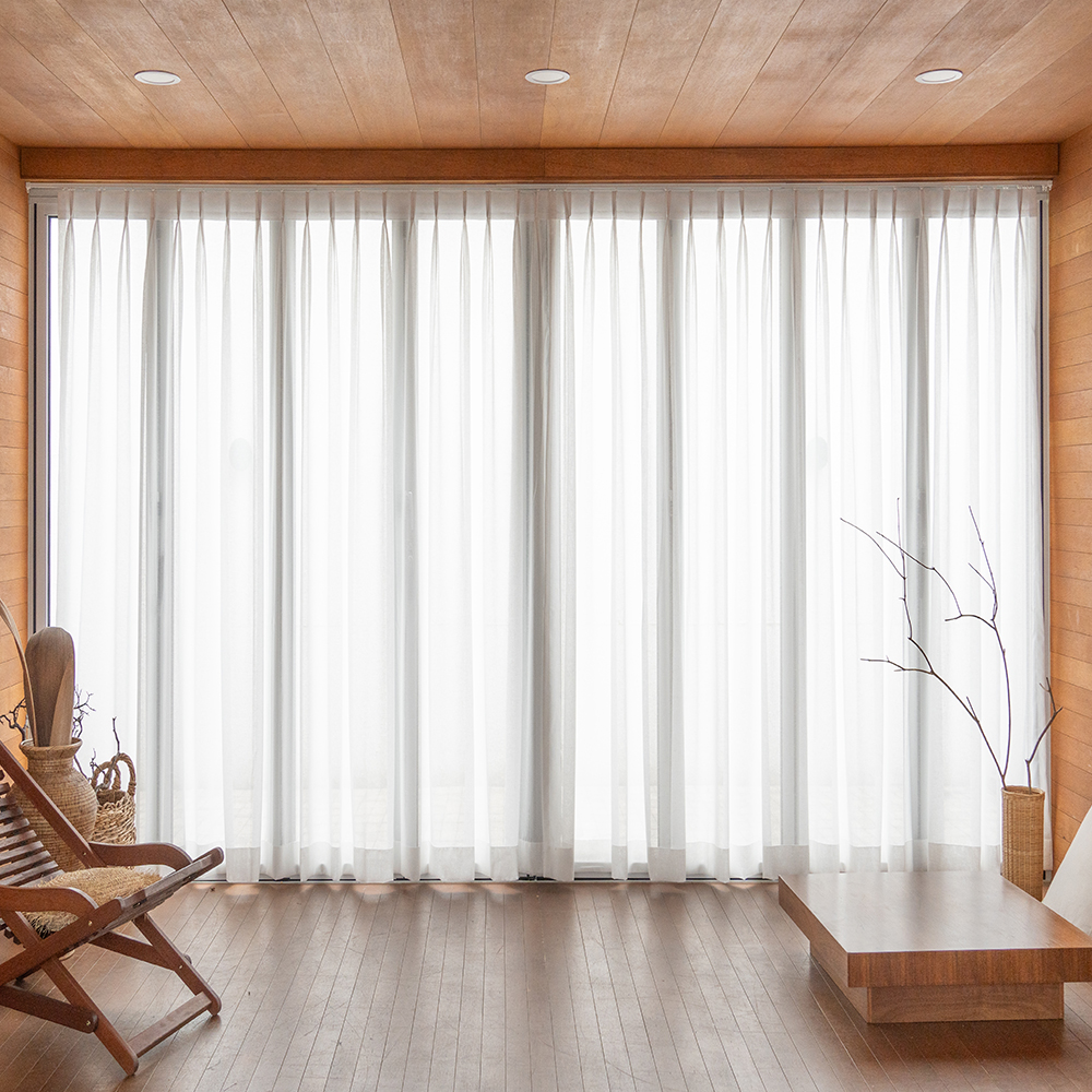 먼지없는 향균 네츄럴 차르르 나비주름 이음선없는 린넨커튼