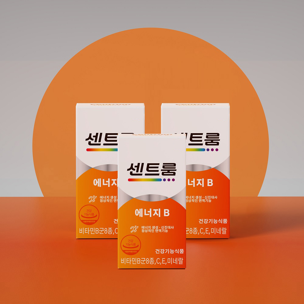 센트룸 에너지B 60정, 3개 - 메인 이미지